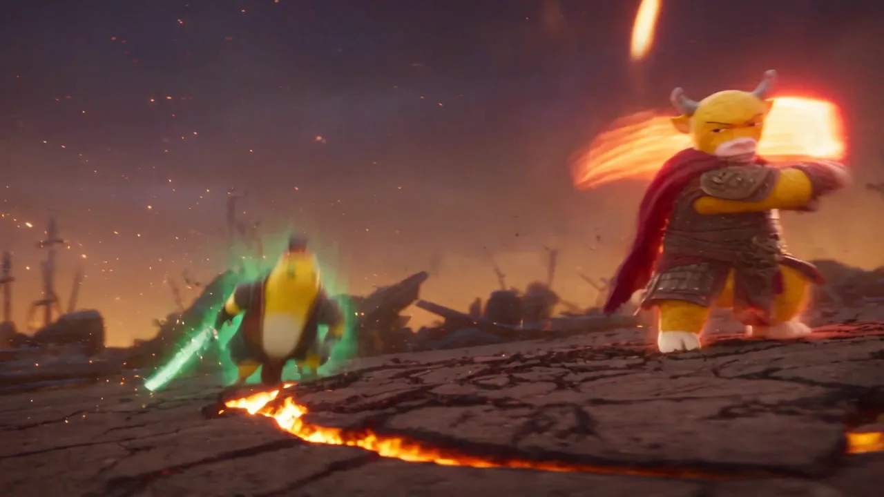 Still from the same clip